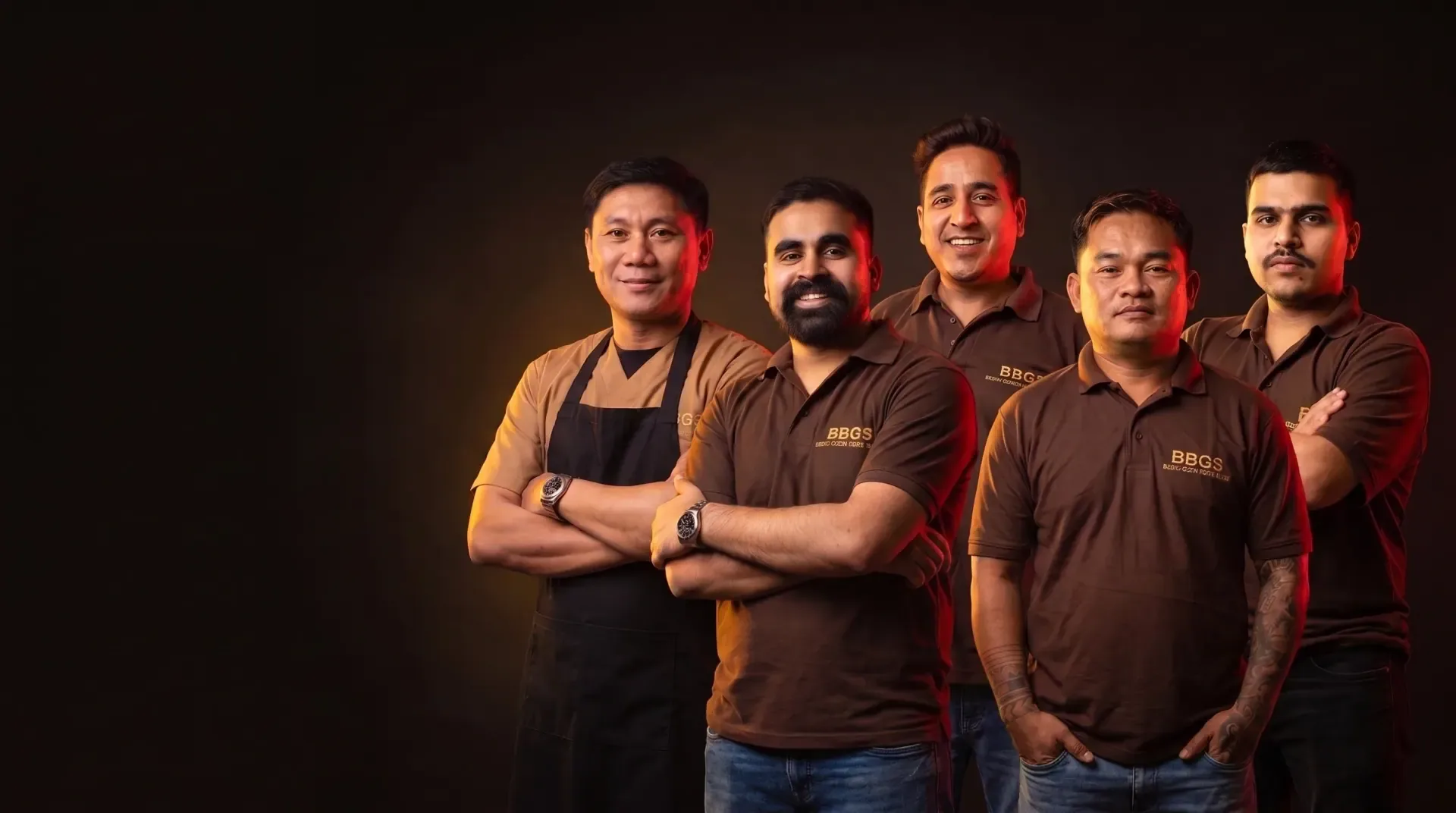The Bright Blade Gents Salon team of barbers